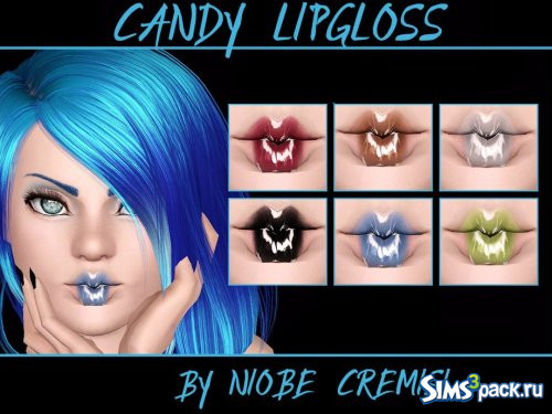 Блеск для губ Candy от niobe cremisi