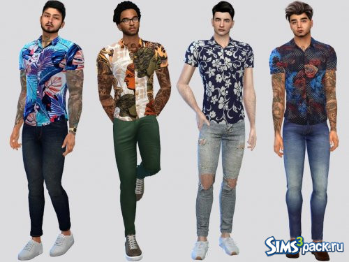 Рубашка Tropics Patterned от McLayneSims