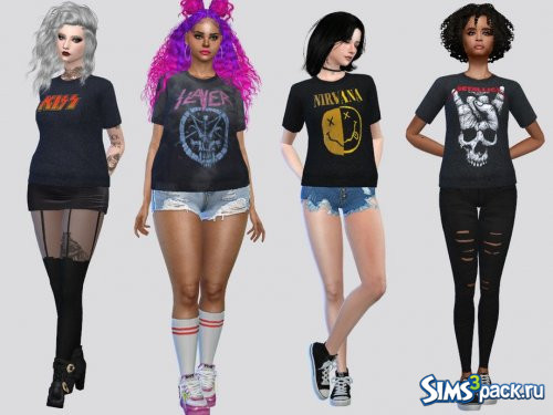 Футболка Graphic Band от McLayneSims