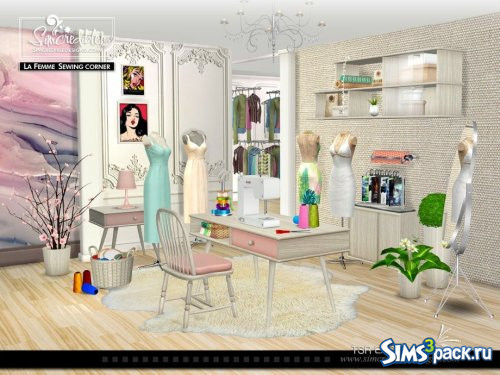 Мастерская La Femme Sewing от SIMcredible!