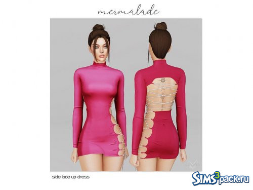 Платье Side Lace Up от mermaladesimtr