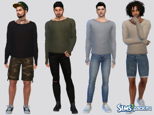 Свитшот Thumbhole от McLayneSims