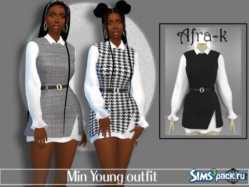 Платье Minyoung от akaysims