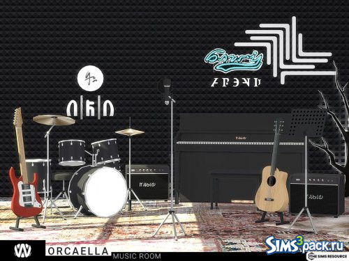 Сет Orcaella Music Room от wondymoon