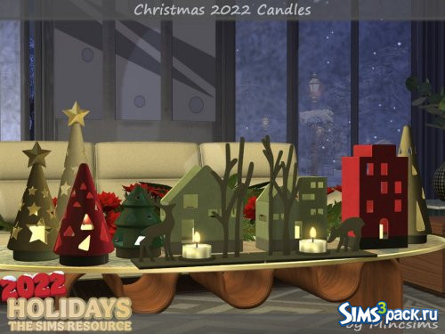 Свечи Christmas 2022 от Mincsims