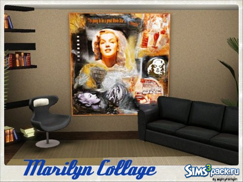 Постер Marilyn Collage от mightyfaithgirl