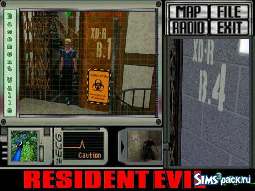 Настенное покрытие Resident Evil Basement от murfeel