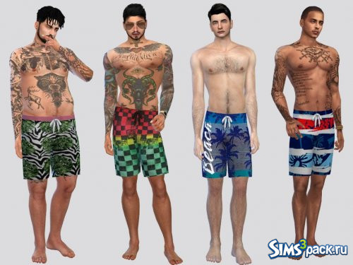 Купальные шорты Beach Board от McLayneSims