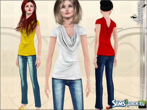 Топ и джинсы Casual от Simsimay