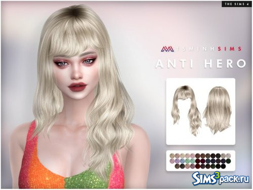 Прическа Anti Hero от TsminhSims