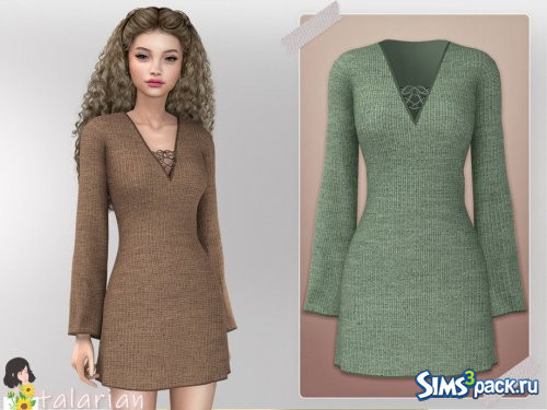 Платье Daisy Rib-knit от talarian