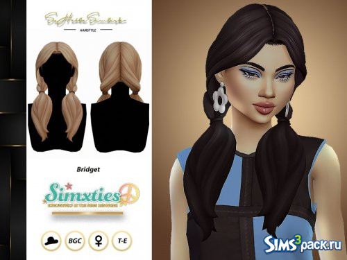 Прическа Simxties - Bridget от sehablasimlish