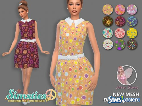 Платье SIMXTIES Martina 2 от Jaru Sims