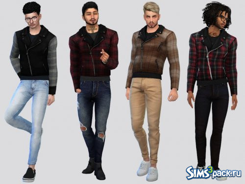 Куртка Tartan Leather от McLayneSims