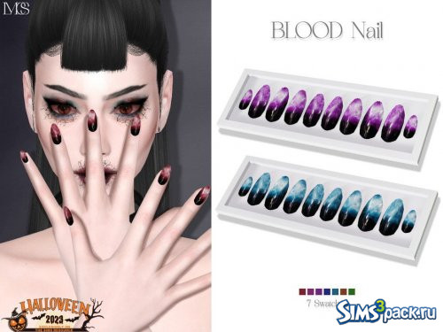 Ногти Blood от Lisaminicatsims