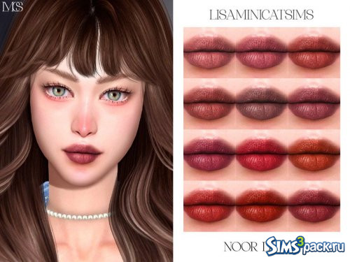 Помада Noor от Lisaminicatsims