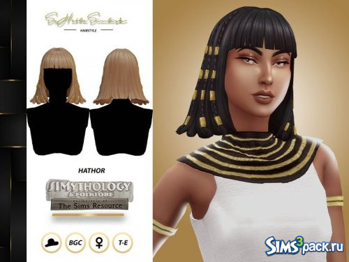 Прическа Simythology - Hathor от sehablasimlish