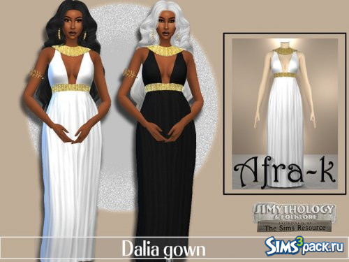 Платье Simythology Dalia от akaysims