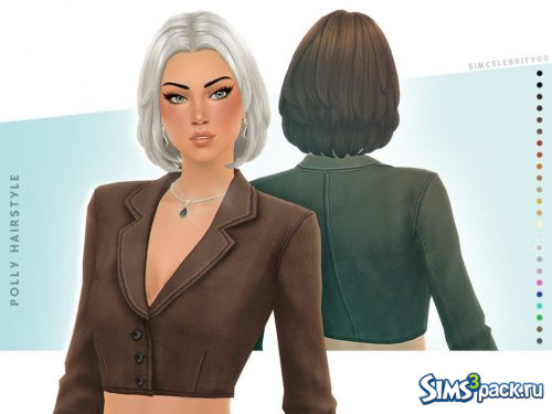 Прическа Polly от simcelebrity00