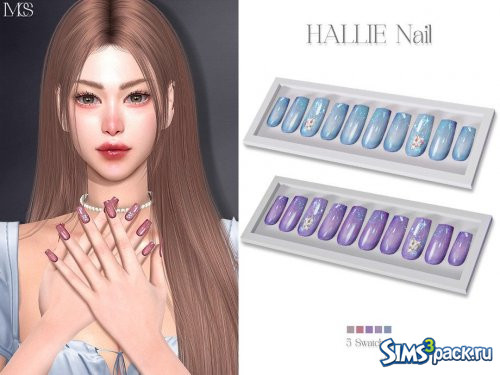 Ногти Hallie от Lisaminicatsims