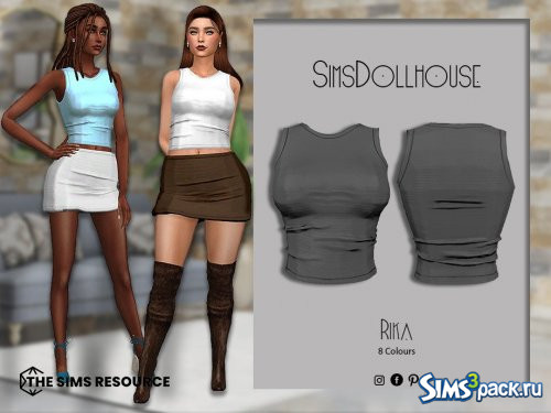 Майка Rika от SimsDollhouse