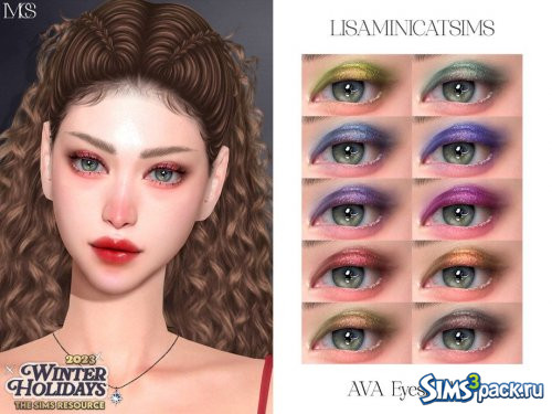 Тени для век Ava от Lisaminicatsims