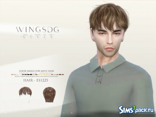 Прическа Loose bangs от wingssims