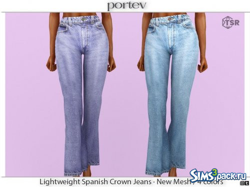 Джинсы Lightweight Spanish Crown от portev