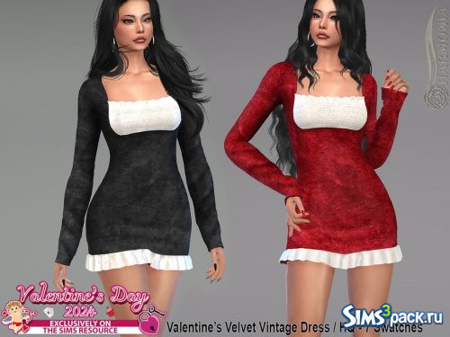 Платье Valentine Velvet Vintage от Harmonia