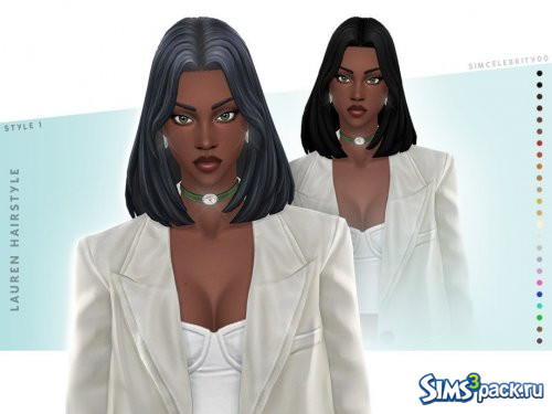 Прическа Lauren от simcelebrity00