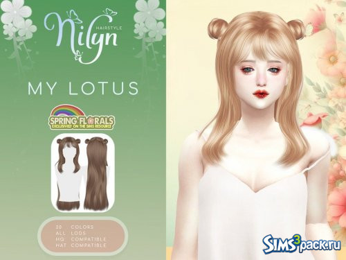 Прическа SpringFlorals MY LOTUS от Nilyn