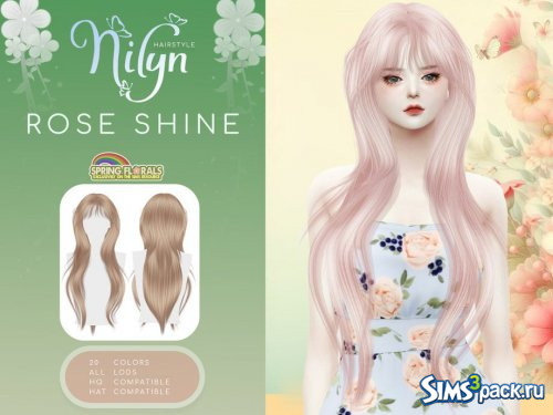 Прическа SpringFlorals ROSE SHINE от Nilyn