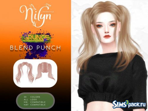 Прическа Grunge BLEND PUNCH от Nilyn