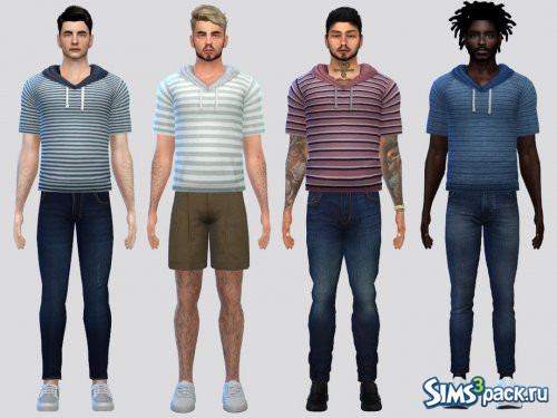 Футболка Striped Hoodie от McLayneSims