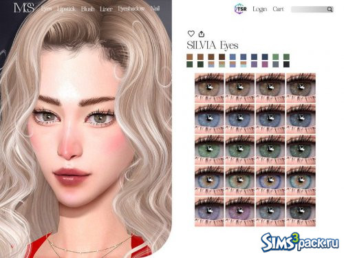 Линзы Silvia от Lisaminicatsims