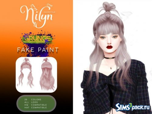 Прическа Grunge FAKE PAINT от Nilyn