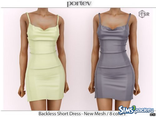 Платье Backless Short от portev