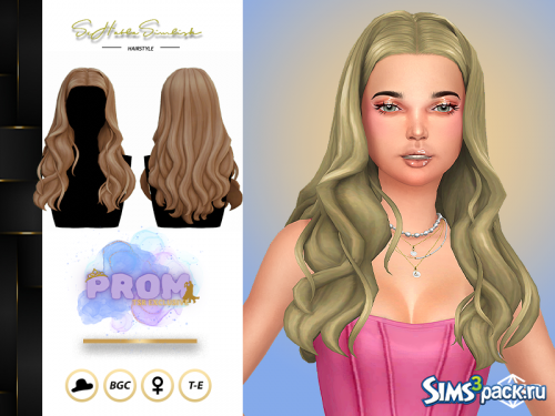 Прическа Prom - Federica от sehablasimlish