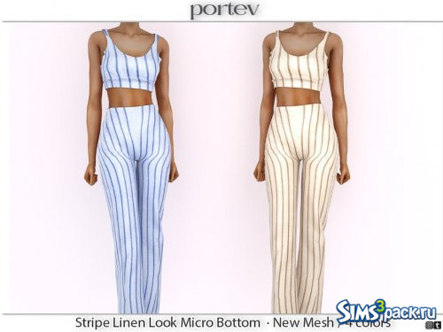 Костюм Stripe Linen от linavees