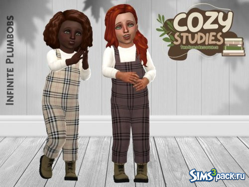 Комбинезон Cozy Studies Toddler Plaid от InfinitePlumbobs