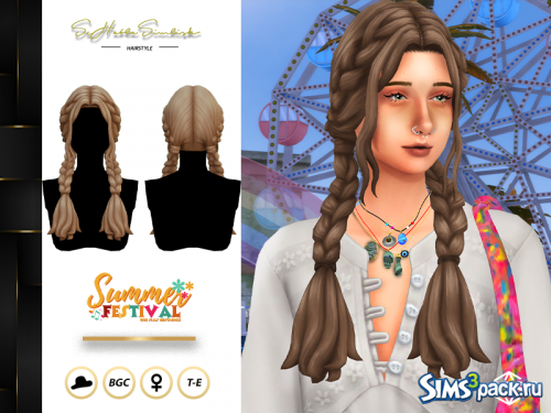 Прическа Summer Festival - Hailey от sehablasimlish