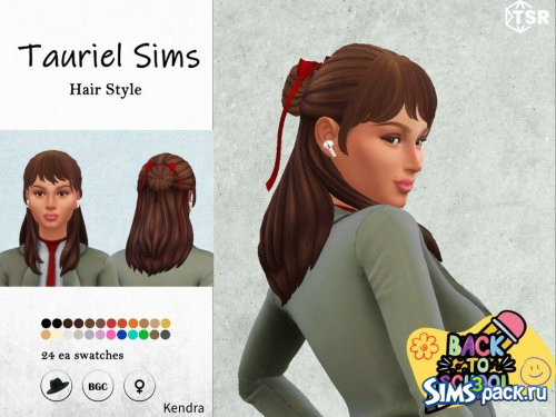 Прическа ( Back to school) Kendra от taurielsims