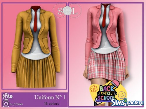 Школьная форма BackToSchool #1 от SL_CCSIMS