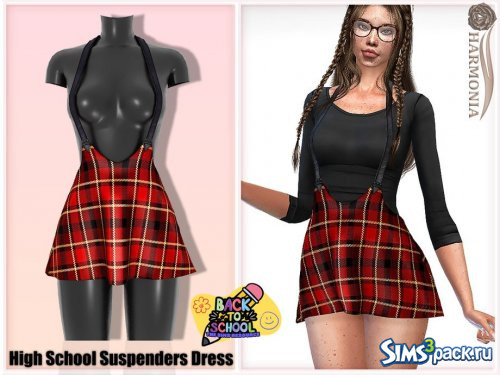 Платье Back To School - High School Suspenders от Harmonia