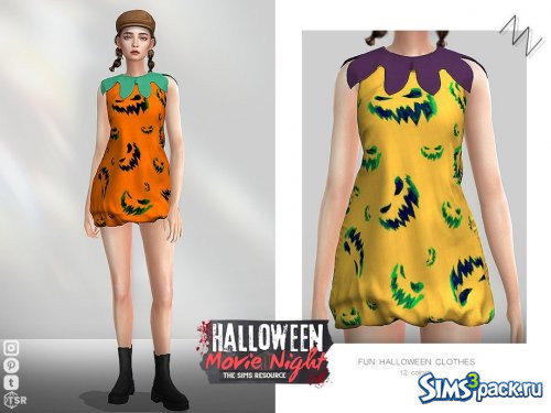 Платье FUN HALLOWEEN от ZNsims